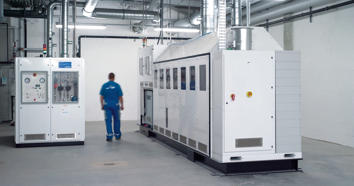Linde O2 Generator GENERATION F on-site fluorine generators | A Linde Company