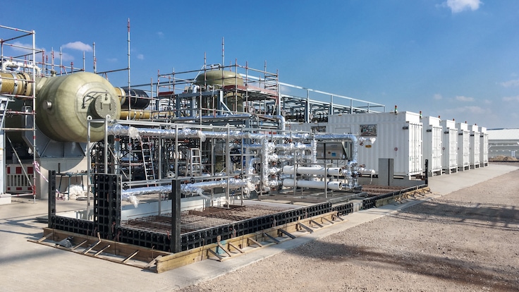 Electrolyzer, Leuna, Germany