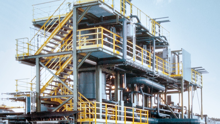 Claus plant in oil refinery complex