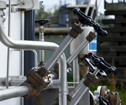 “Wastewater treatment equipment installation”