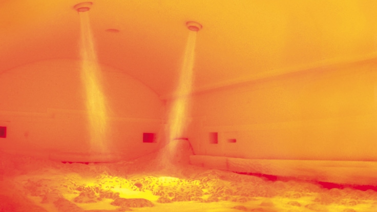 Steel melting using oxy-fuel system