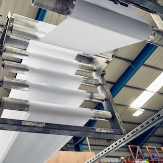 production of paper roll