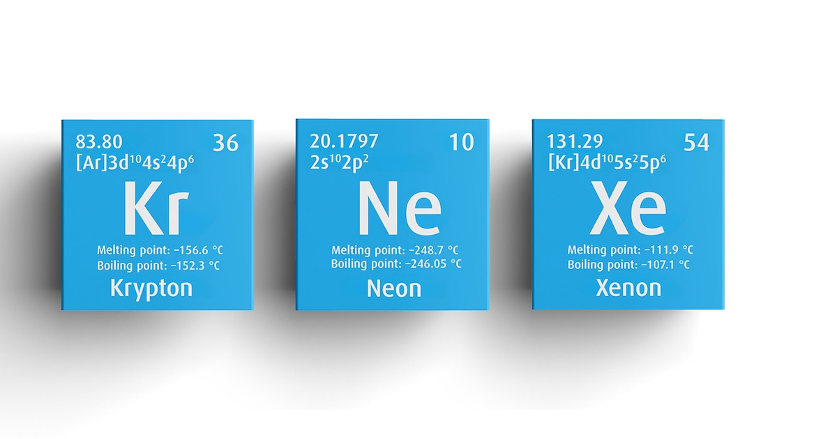 Rare Compounds Rare gases in the supply modes, purities and mixtures you need | A ...