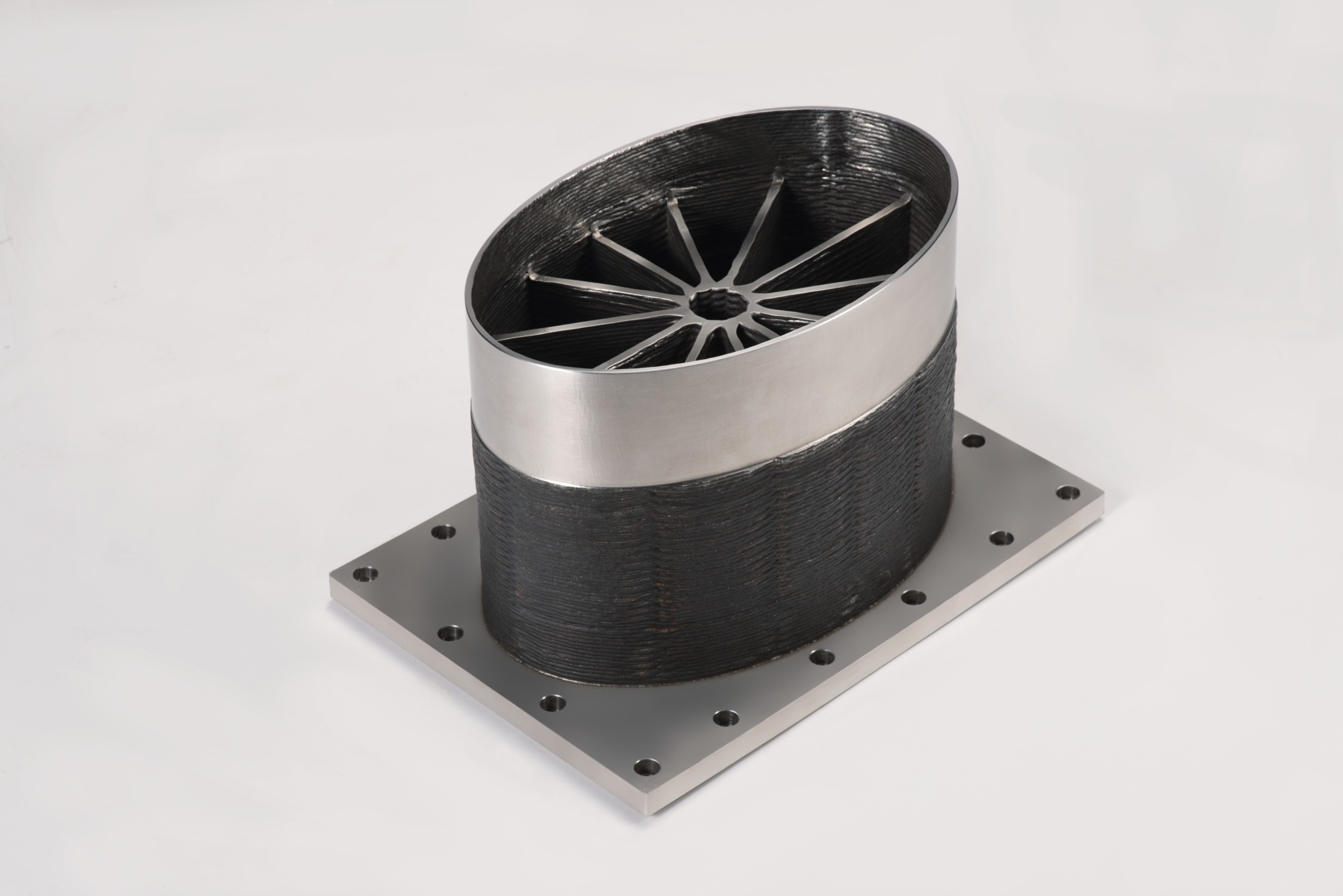 Arc directed energy deposition in action