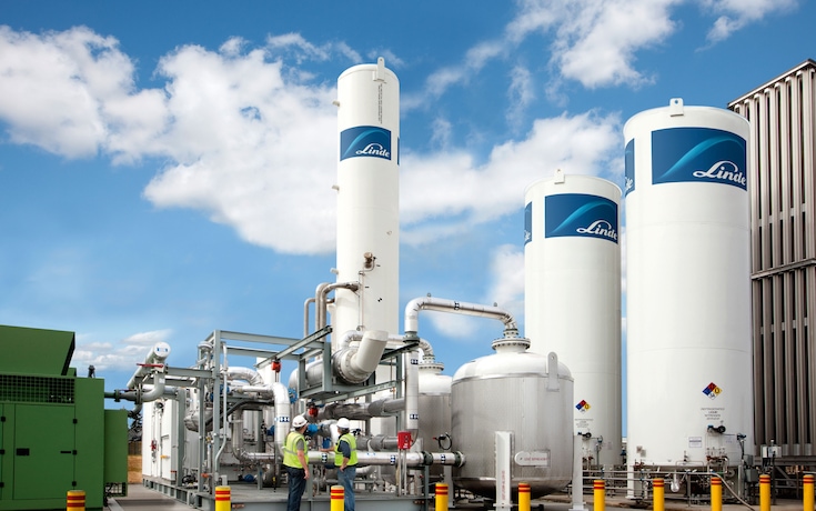 Linde plc small onsite plant, U.S.