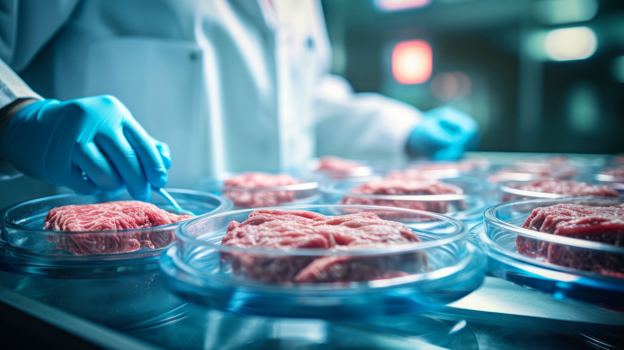 Man loading food stuff into tunnel freezer 