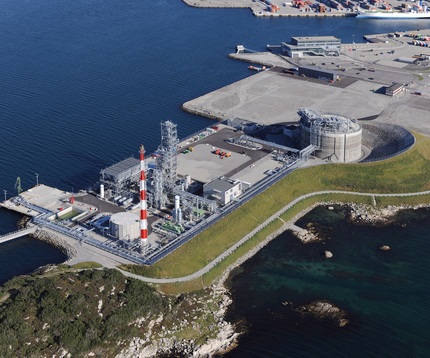 LNG plant for Lyse Infra AS in Stavanger, Norway