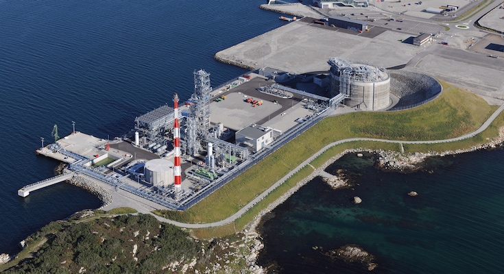 LNG plant for Lyse Infra AS in Stavanger, Norway