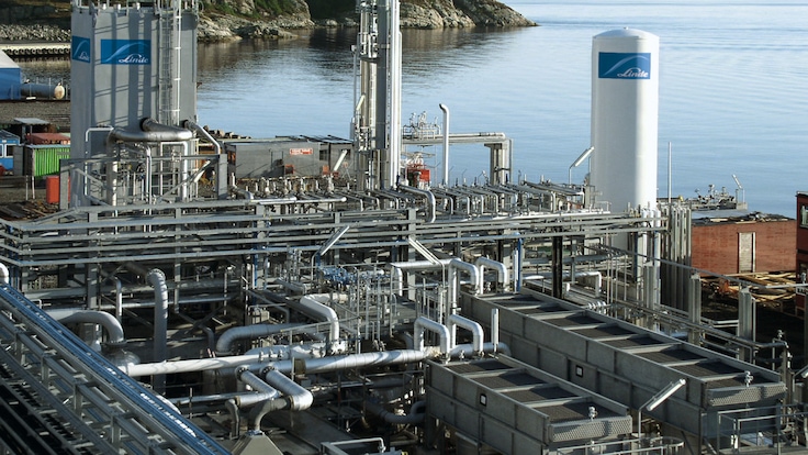 LNG plant for Lyse Infra AS in Stavanger, Norway