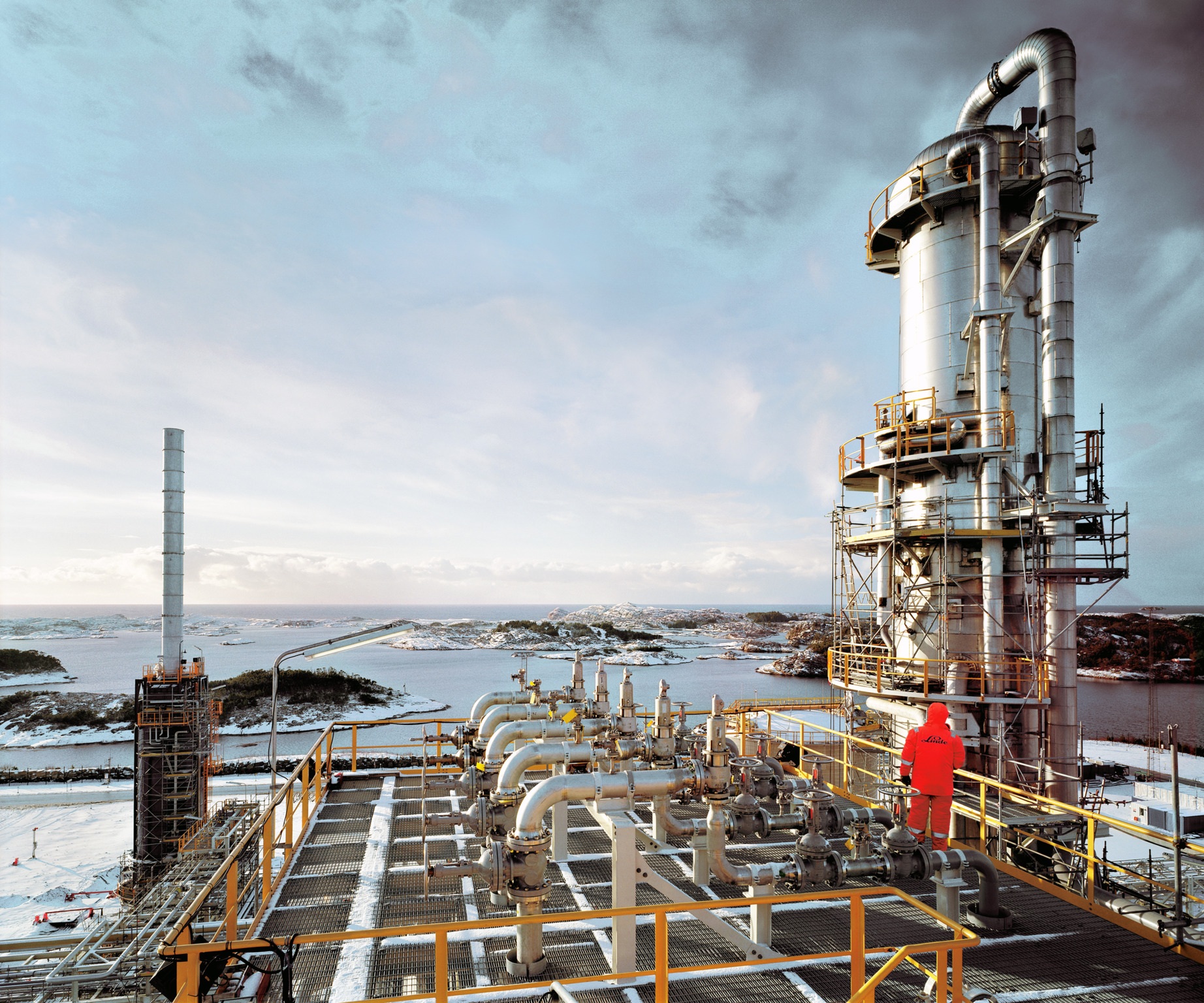 Nitrogen rejection unit (NRU) Karratha, Australia for Woodside