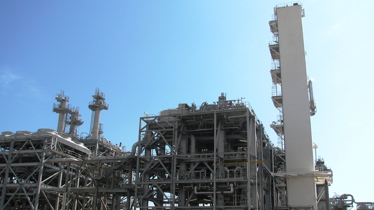 Nitrogen rejection unit (NRU) Karratha, Australia