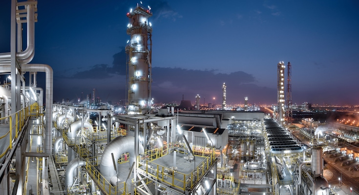 Ethylene Plant Tasnee, Al Jubail, Saudi Arabia