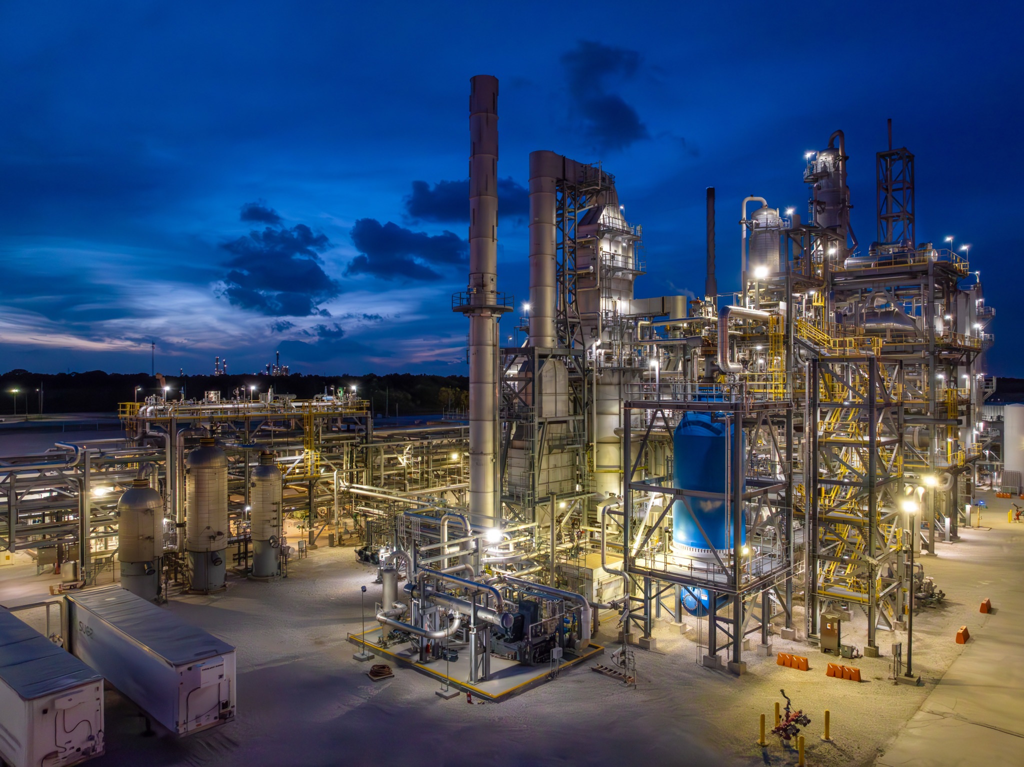 ATR Facility at night, Houston, United States