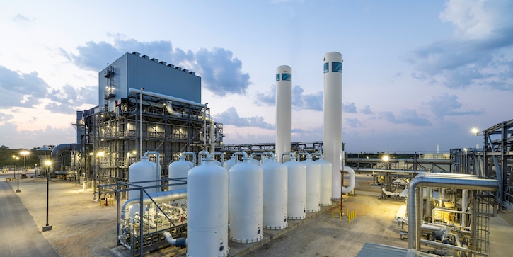 Adsorber Vessels in Linde Houston Sweeny