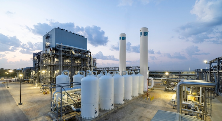 Adsorber Vessels in Linde Houston Sweeny