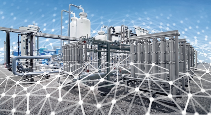 Adsorption and membrane plants