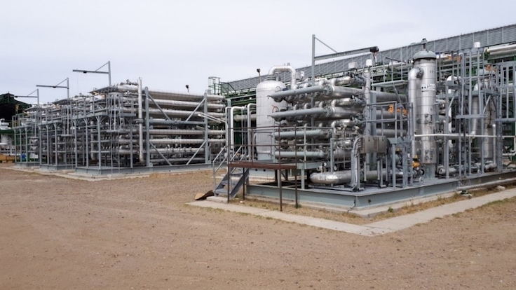 HISELECT powered by Evonik membrane cartridges for natural gas, South America