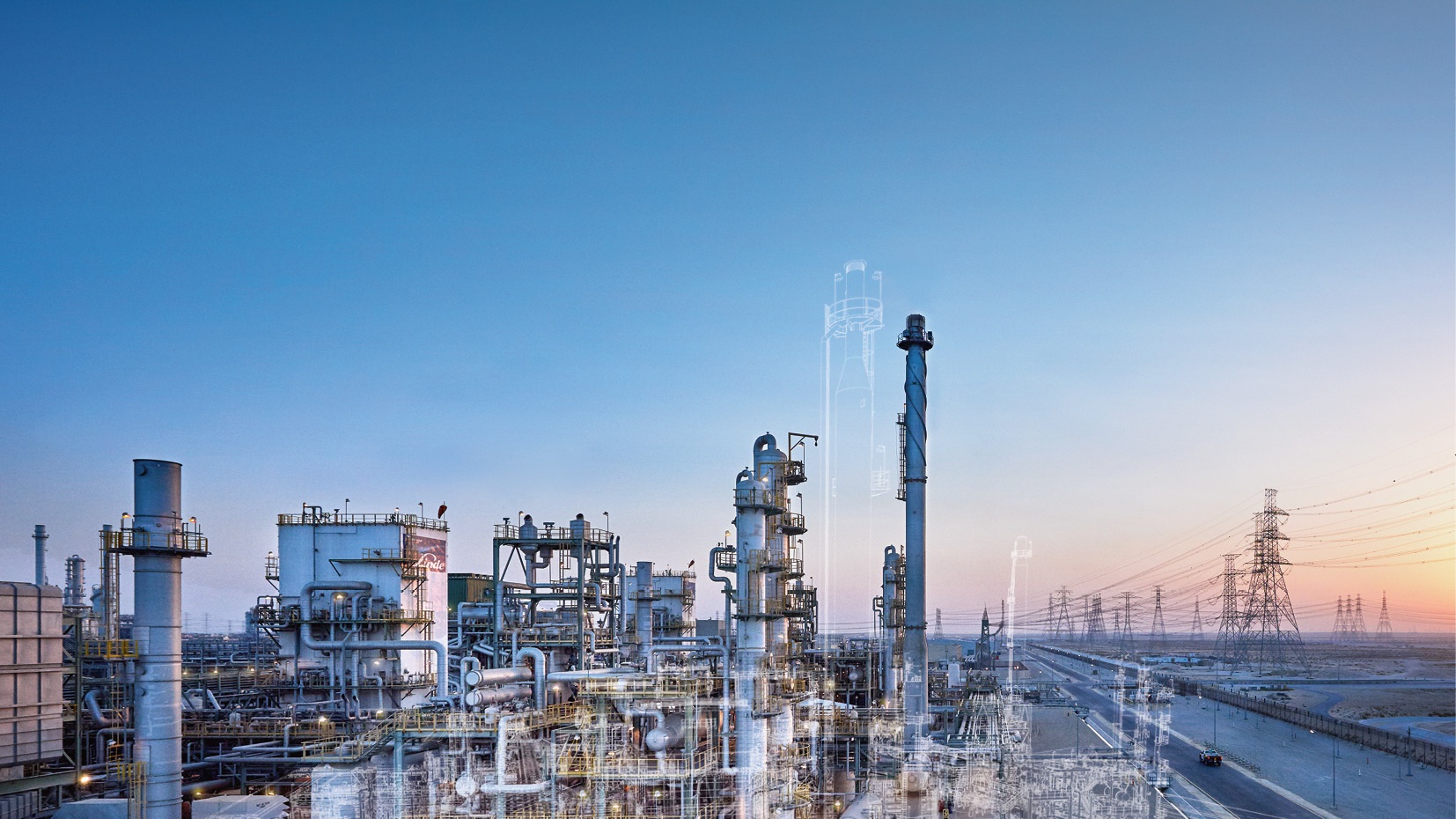 HyCO and ammonia plant built by Linde Engineering in Al-Jubail, Saudi Arabia