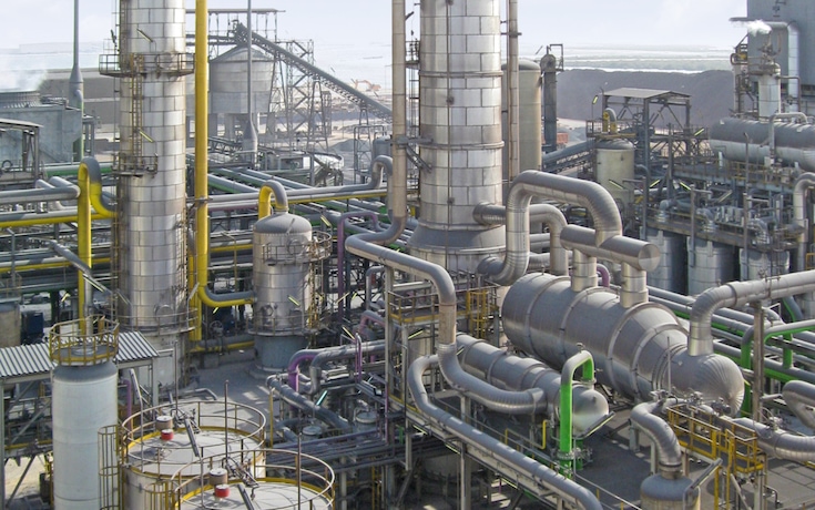 CO₂ capture plant in Abu Dhabi, United Arab Emirates