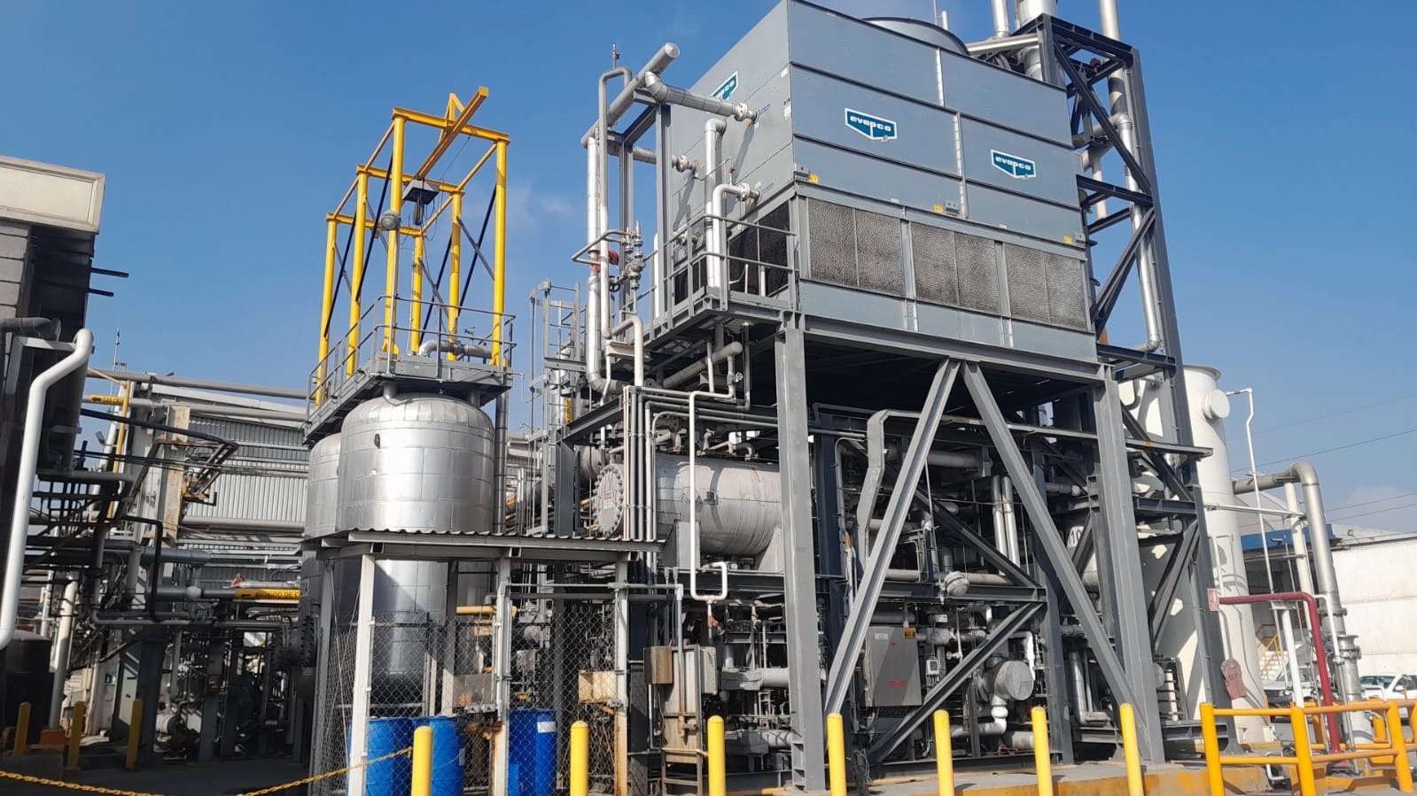 CO₂ purification and liquefaction plant with food grade quality in Monterrey, Mexico