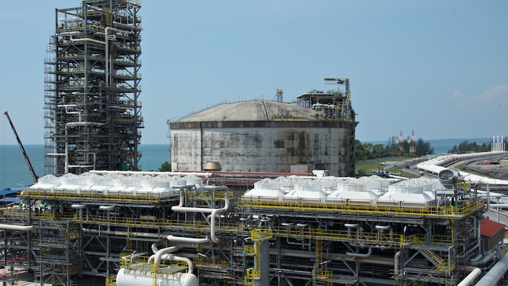 NGL plant in Bintulu, Malaysia