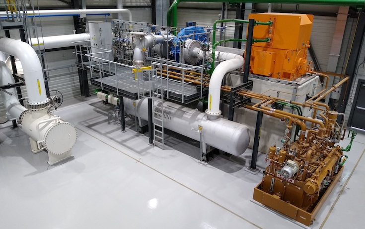 CO2 purification plant in Rotterdam, Netherlands