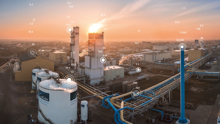 Linde Leuna plant digitalization