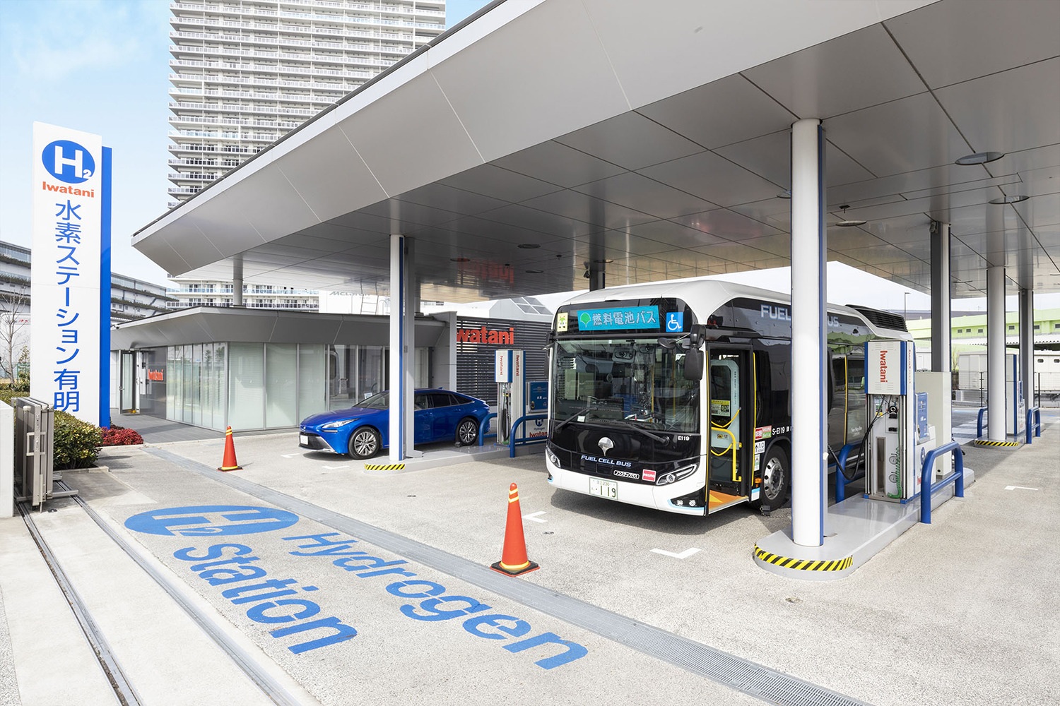 Bus HRS, Iwatani, Japan