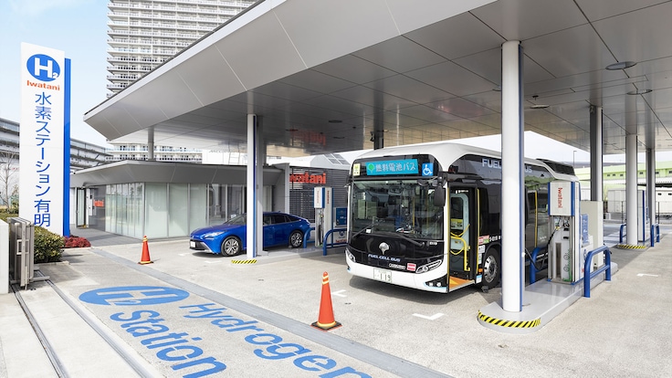 Bus HRS, Iwatani, Japan