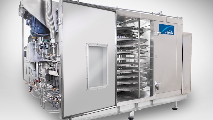 Linde spiral freezer