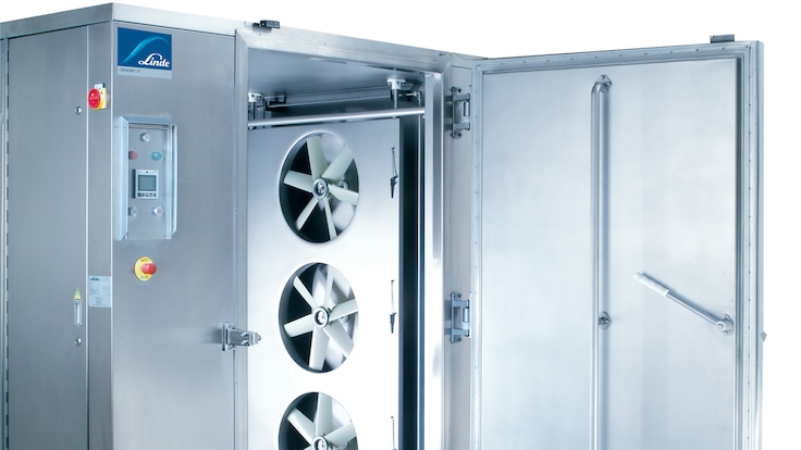 Linde cabinet freezer