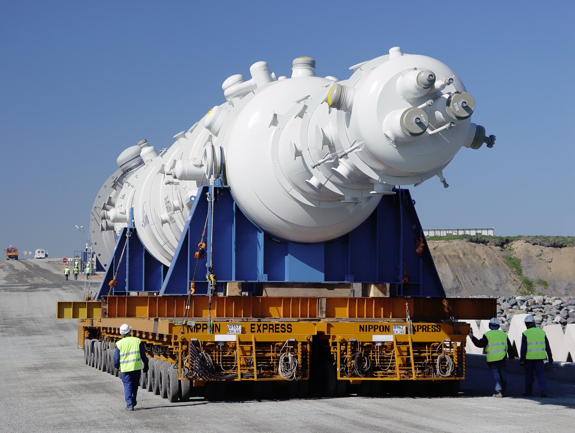 Linde PLANTSERV, revamps, modernisations. Transport / Spiral wound Heat Exchanger