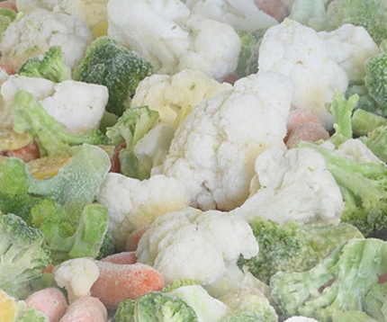 Frozen mixed vegetables