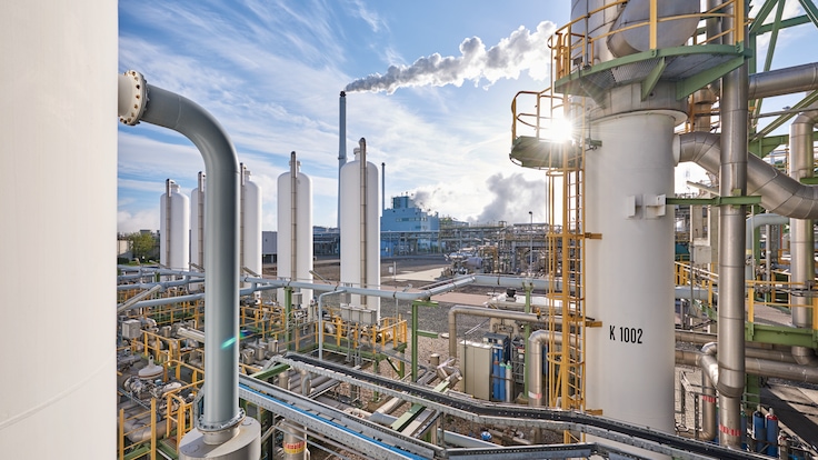 Hydrogen and synthesis gas plant in Leuna, Germany