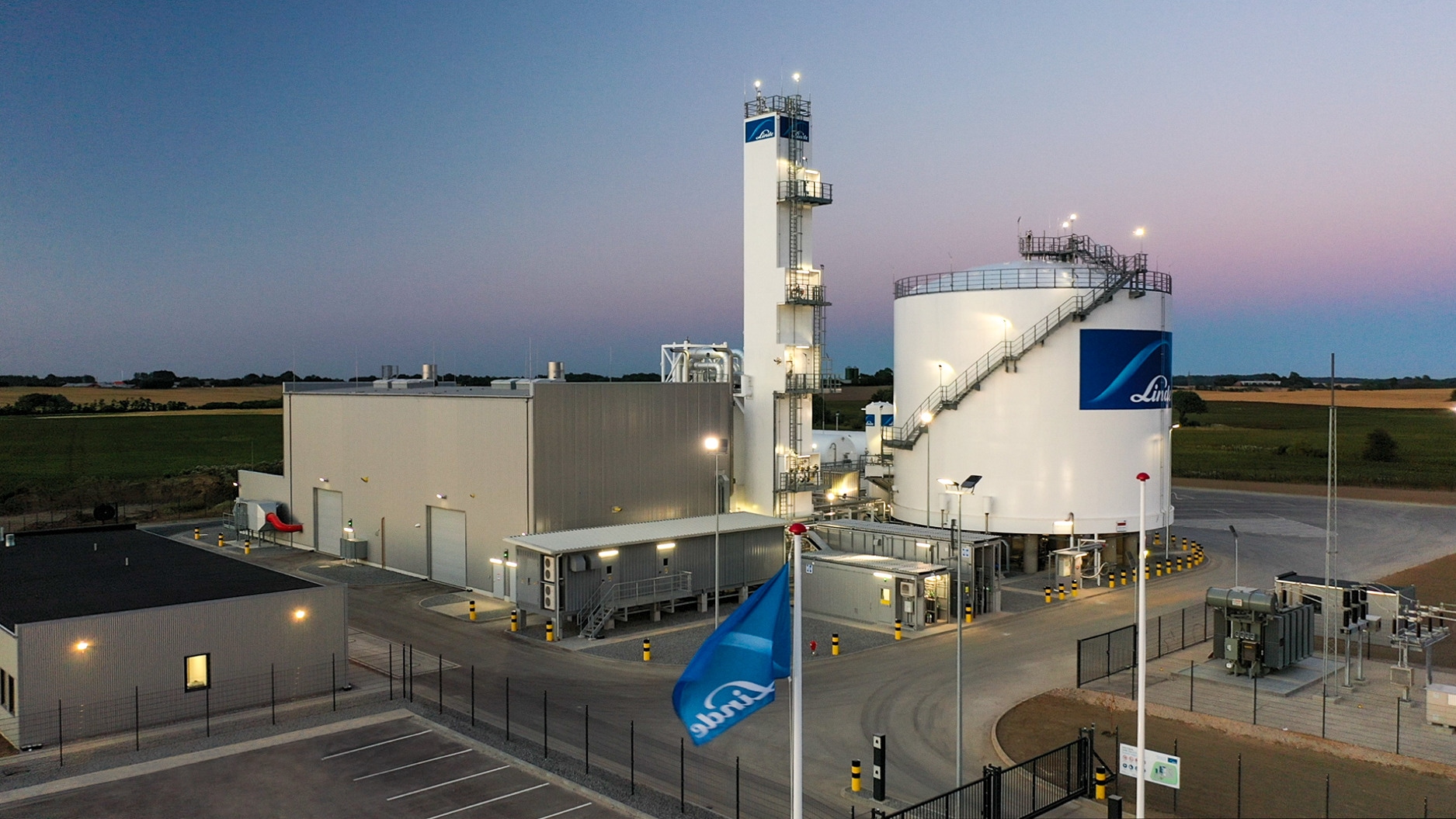 FLEXASU Vejle aerial view