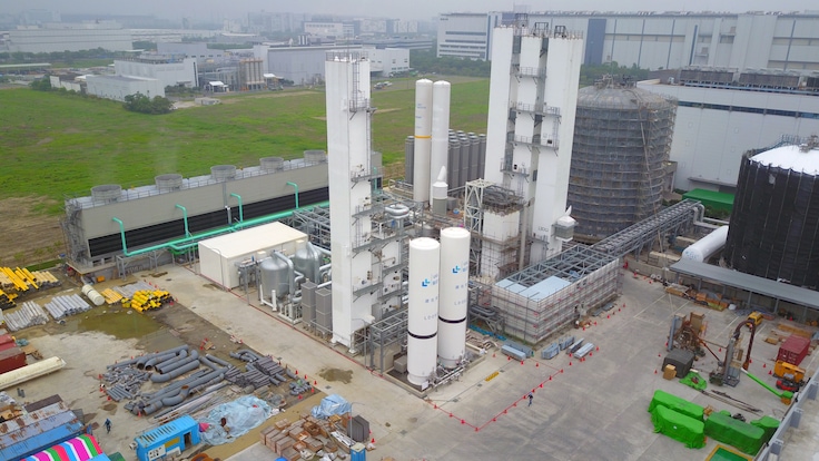 SPECTRA on-site nitrogen generation plant at Tainan, Taiwan