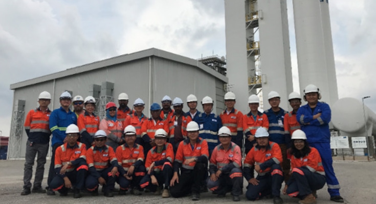 Building site after relocation in Shah Alam (Malaysia).