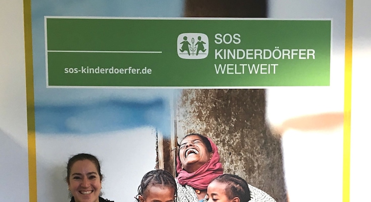 More than 15,000 euros were collected by Linde Engineering in a fundraising appeal for SOS Kinderdörfer.