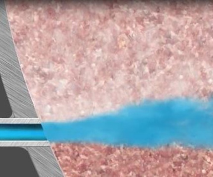 Cryogen gas injection into meat mixer