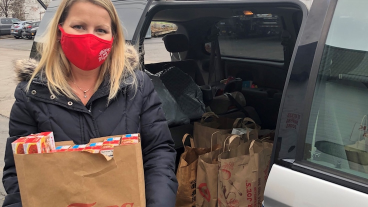 Coordination of food for families in need