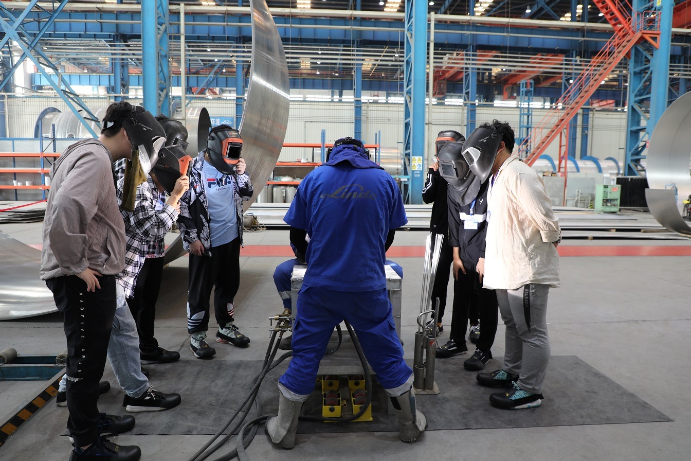 Welding Operation Demonstration