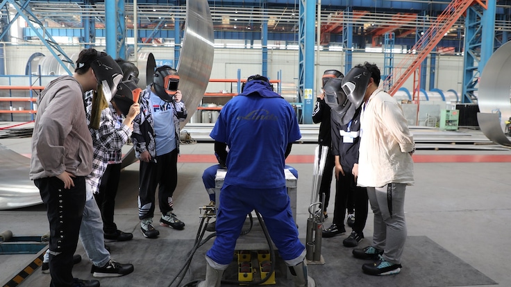 Welding Operation Demonstration