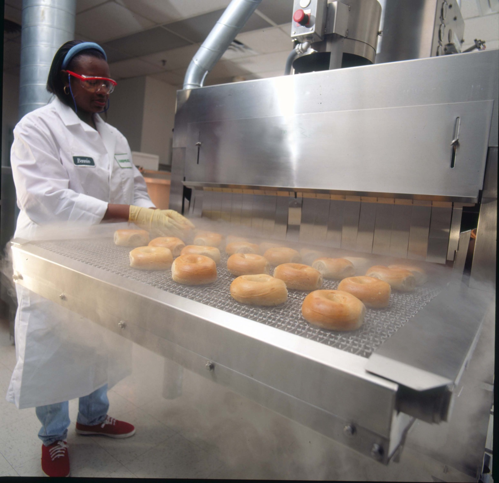 Bagels in food lab test