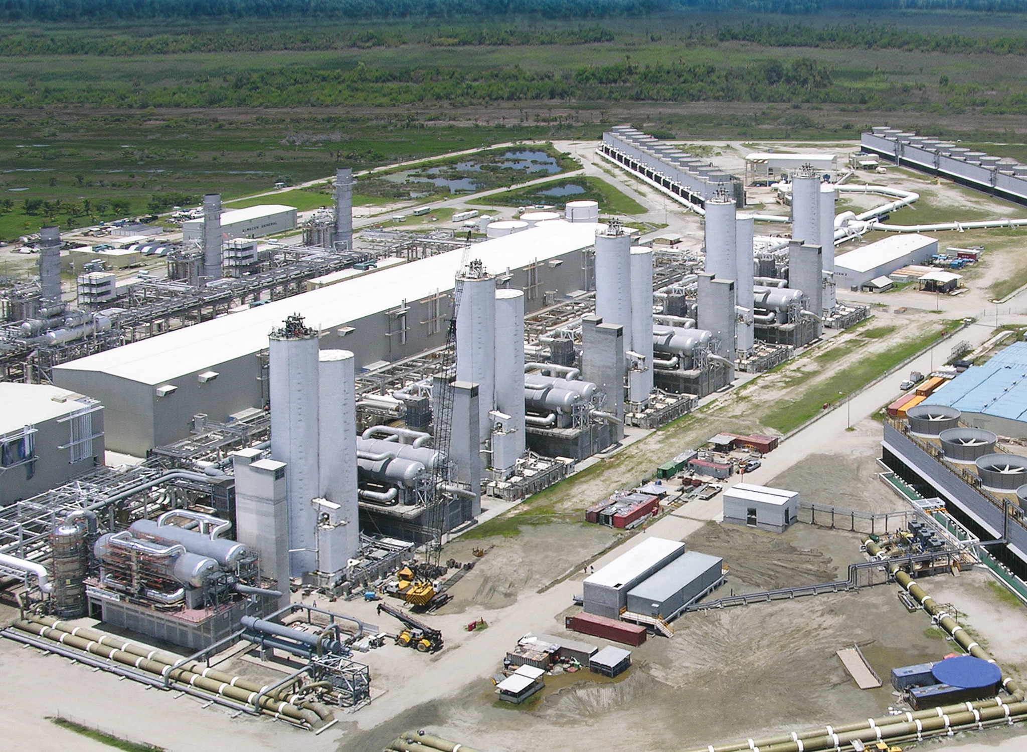 Air separation unit at Cantarell, Mexico