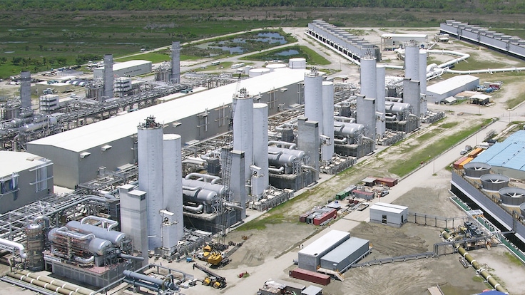 Air separation unit at Cantarell, Mexico