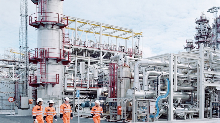 LNG plant at Hammerfest, Norway