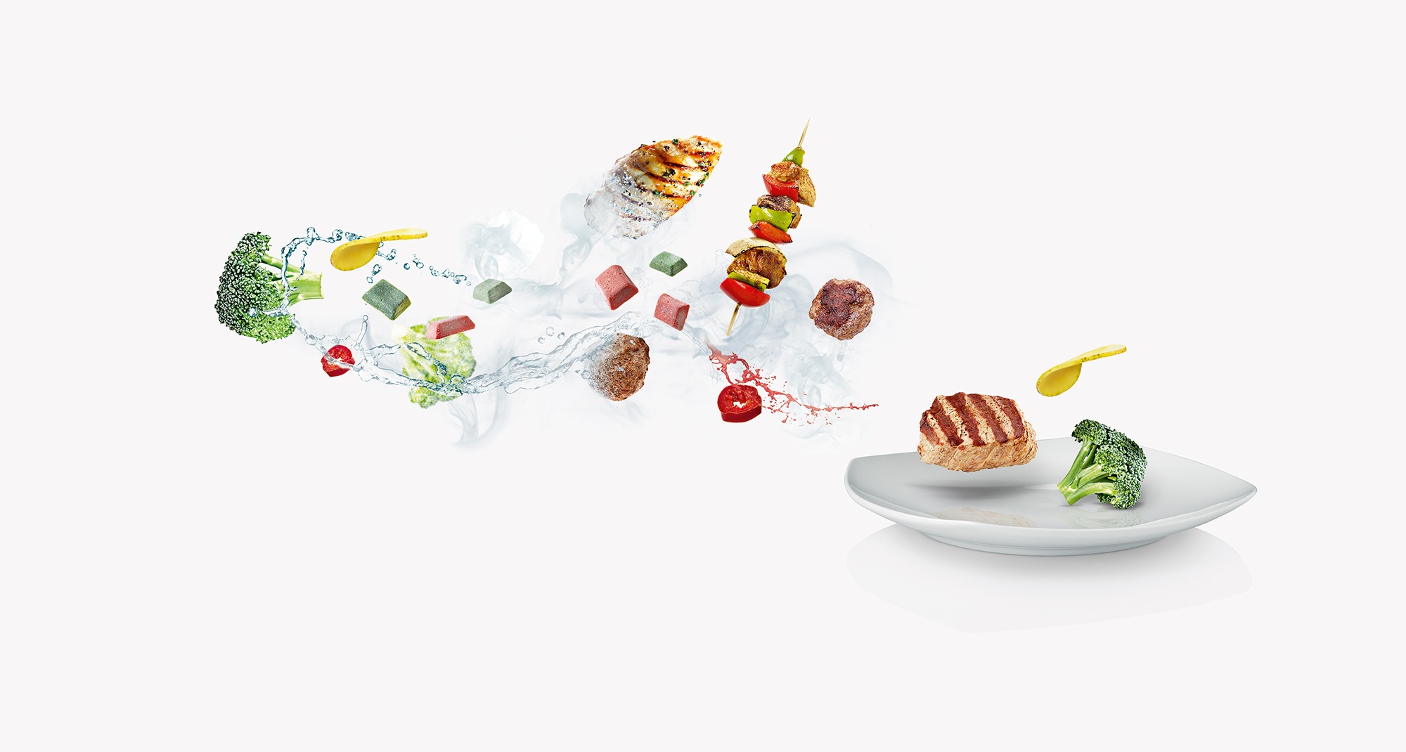 Various frozen foods