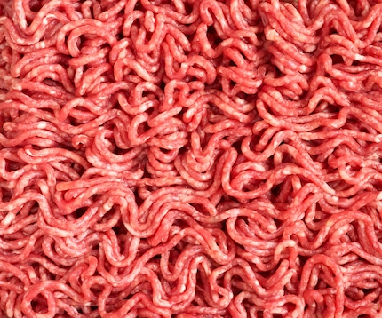 chilled ground beef