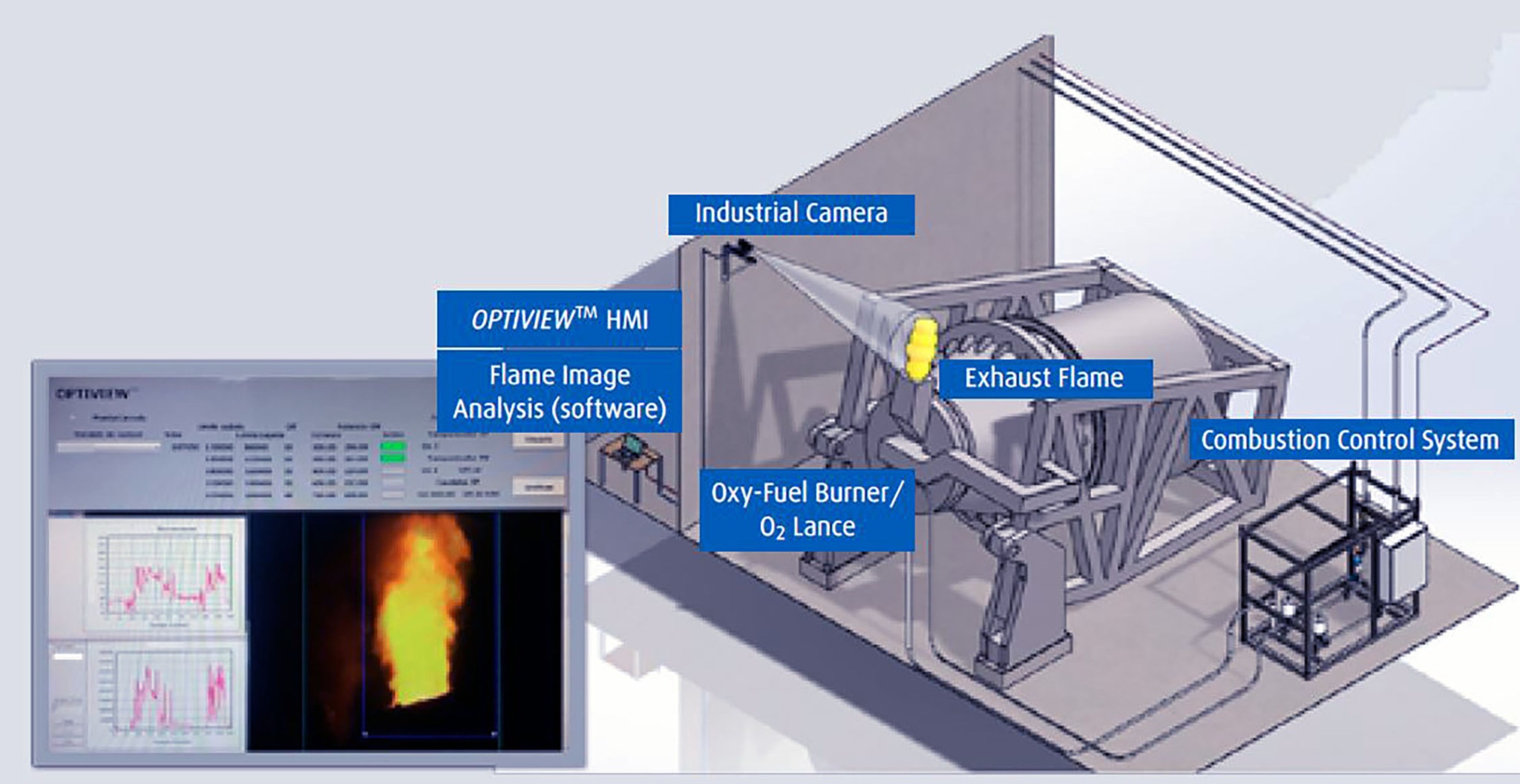 schematic of OPTIVIEW process 
