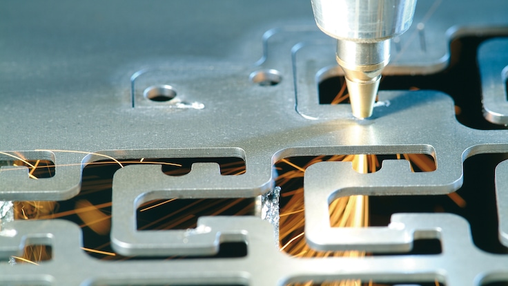 Argon laser detail cutting